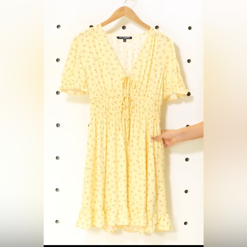 One Clothing Floral Elastic Mini dress